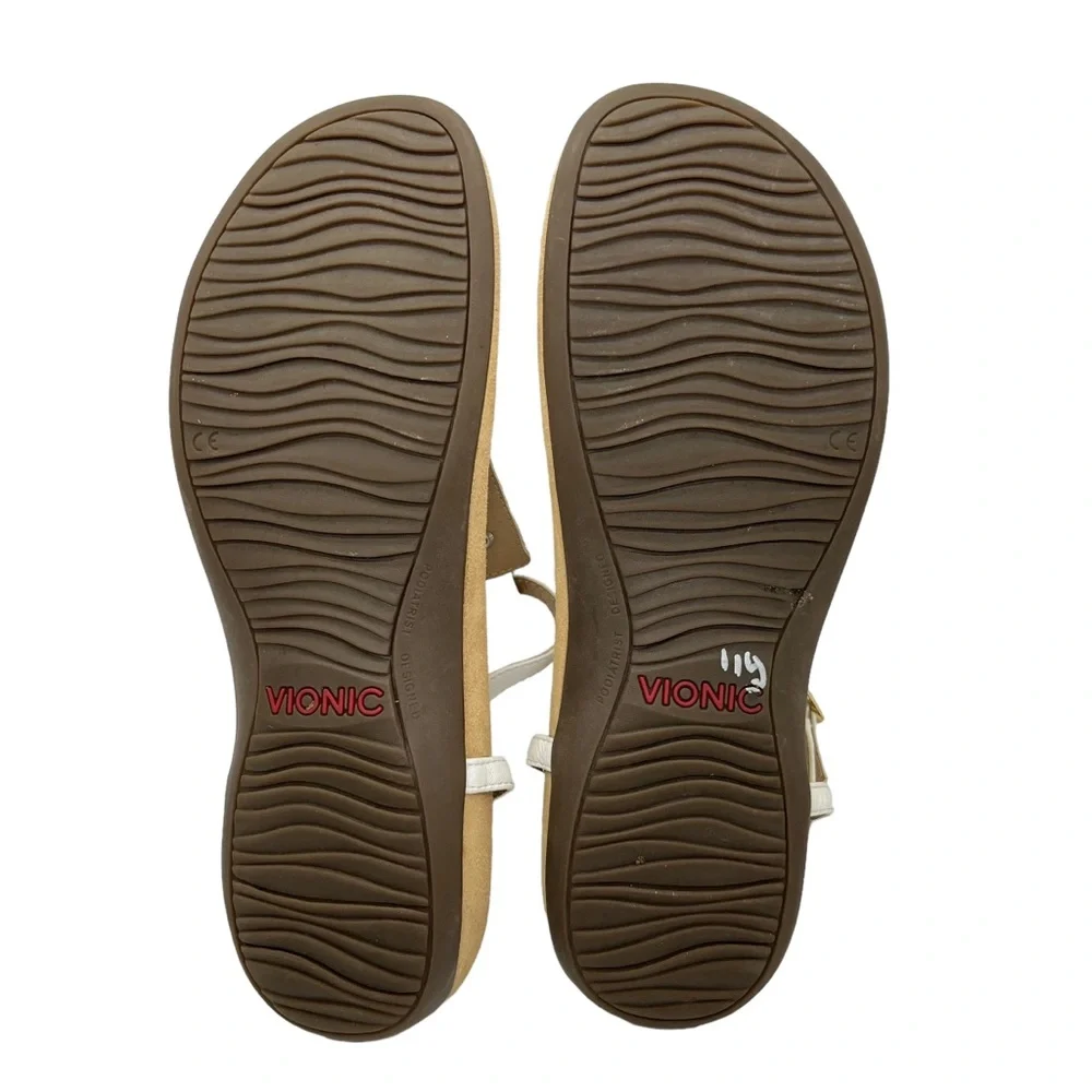 Vionic Nala Gold Studded Sandals - Picture 8 of 9